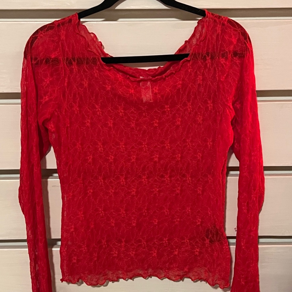 urban outfitters lace top